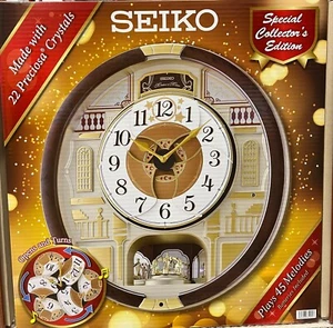 2024 Seiko Melodies in Motion Clock - Limited Edition 45 Melodies! Free shipping - Picture 1 of 7
