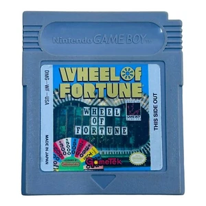 Cartucho auténtico probado Wheel of Fortune (Nintendo Game Boy, 1990) - Imagen 1 de 2