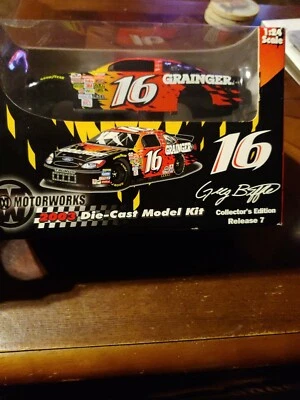 Greg Biffle Grainier Motorworks 2003 kit modelo fundido a presión 1/24 nuevo en caja Foto 1 de 3
