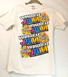NEWSBOYS Crowder Winter Jam Tour Spectacular 2013 Autographed Signed T-Shirt S - Foto 1 di 7