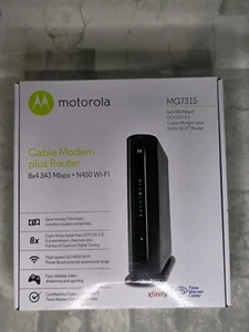 Motorola MG7315-10 343Mbps Cable Modem + Router Combo: In Great Condition! - Bild 1 von 10