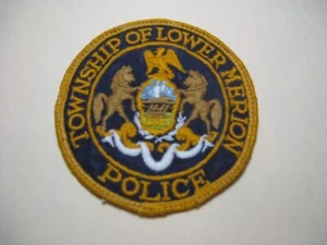 TOWNSHIP OF LOWER MERION, PENNSYLVANIA POLICE SHOULDER PATCH PA - Picture 1 of 2