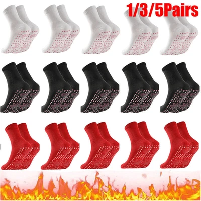 LYN Unisex Beheizbare Socken Fußwärmer Beheizte Socken Heizsocken Selbstheizende DE