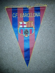 Bonito banderín bordado FC Barcelona - Imagen 1 de 2