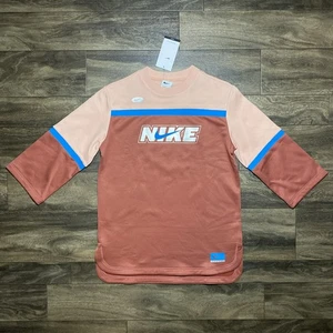 Nike Therma-FIT Icon Clash Big Kids Girls Top Large Loose Fit Shirt (DV3223-691) - Picture 1 of 10
