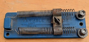 Vintage Tekonsha Variable Resistor For Trailer 6.25 x 2.25 inches Free Ship - Picture 1 of 7