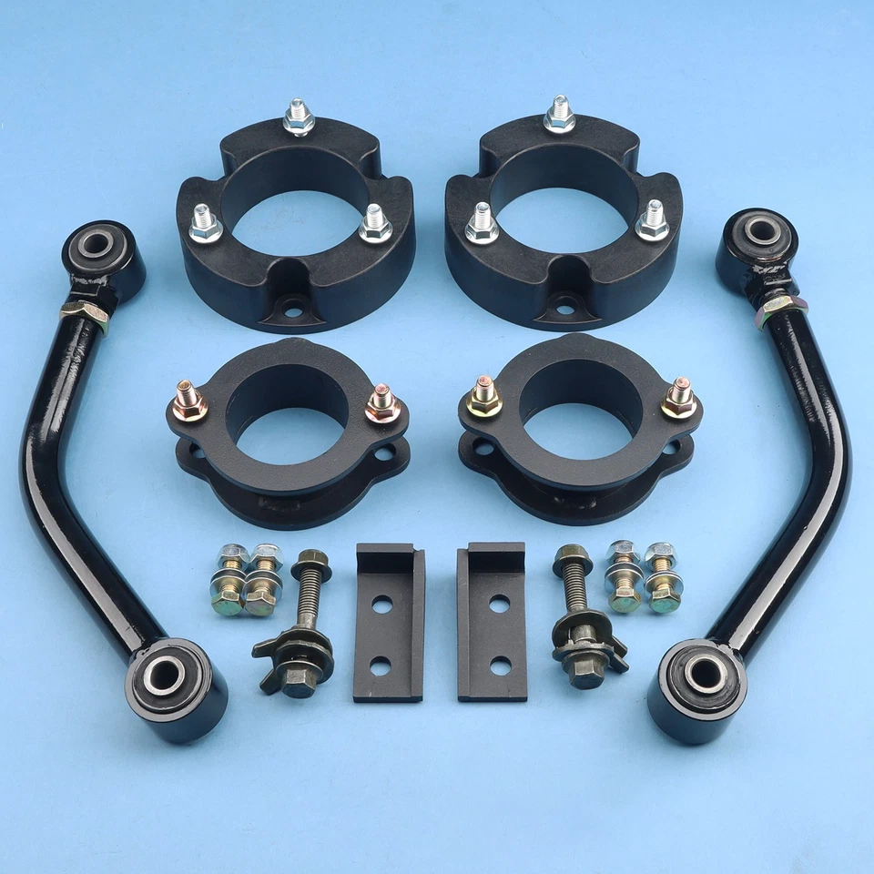 Kit de elevação 2007-2016 Jeep Compass Patriot MK 2" dianteiro traseiro + braço de controle de alinhamento - Imagem 1 de 4