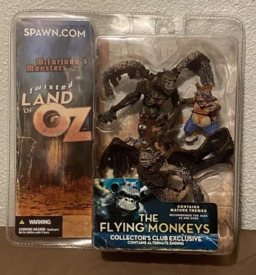 McFarlane Monsters Twisted Land of Oz FIGURA CLUB COLECCIONISTAS MONOS VOLADORES NUEVO Foto 1 de 4