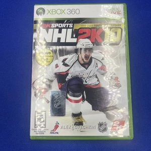 NHL 2K10 - Xbox 360 - CIB mit Handbuch - ohne Ovechkin DVD - sauber - Bild 1 von 5
