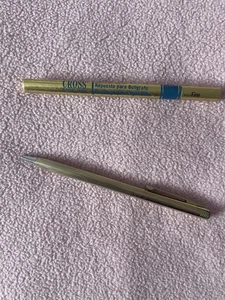 kugelschreiber metall edel, vergoldet, Cross, Mit Tigerauge-Stein, Balpointpen - Bild 1 von 4