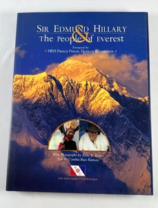 Sir Edmund Hillary - The People of Everest, Explorers Club Edition HCDJ 2002 - Picture 1 of 11
