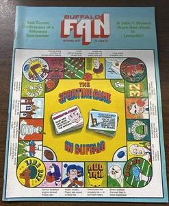 RARE Vintage Spring 1977 Buffalo Fan Magazine BILLS BRAVES SABRES FREE SHIP - Picture 1 of 2