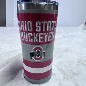 Ohio State Buckeyes Team Farben Becher 24 Unzen Vakuumisolierter Getränkebecher - Neu - Bild 1 von 6