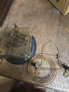 Antique Rare Clock Mechanism  By  Schlenker&Kienzle With Pendulum And Chime - Picture 1 of 14