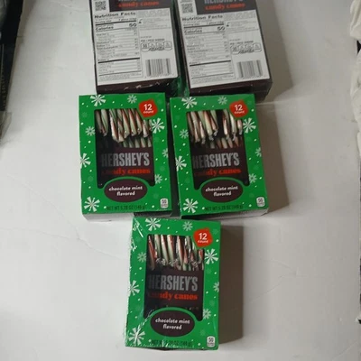 Bastones de caramelo Hershey's 12 unidades sabor CHOCOLATE COMO NUEVO * 26/04 (5 cajas selladas) Foto 1 de 2