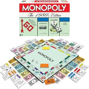NUOVO Monopoly The 1980's Edition Gioco da Tavolo Hasbro Gaming Mosse Vincenti Giochi - Foto 1 di 4