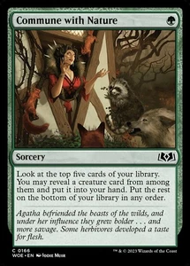 4x Comuna con la Naturaleza - Casi Nuevo - Wilds of Eldraine - SPARROW MAGIC mtg - Imagen 1 de 1