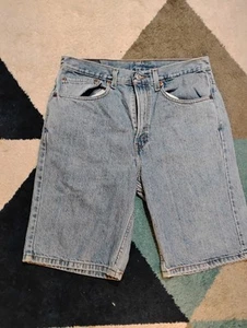 Men's Y2K 2003 Levi's Blue Jean Shorts /Mens Size 32 - Picture 1 of 4