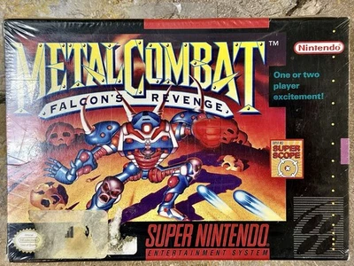Metal Combat Falcon's Revenge - Super Nintendo Entertainment System SNES **NEW** - Image 1 of 4
