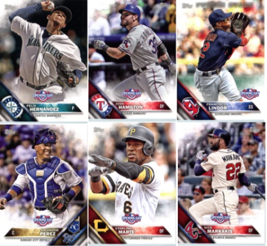 2016 Topps Opening Day Baseball - Base Set Cards - Pick From Card #'s 1-200 - Image 1 of 1