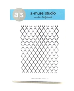 A Muse Studio Ventian Background Cling Rubber Stamp - Bild 1 von 3