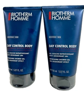 2 pack, Biotherm Homme Day Control body shower Deodorant 150ml / 5.07 fl. oz - Picture 1 of 2
