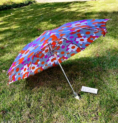 Винтажный новый из старых запасов оп/поп-арт психоделический зонт Peter Max-Style MCM RN 55100 Тайвань - Изображение 1 из 4