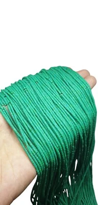 5 Hilos de Turquesa Verde 2mm Heishi Cilindro Tubo Cuentas Sueltas Suministro de Joyería Foto 1 de 4