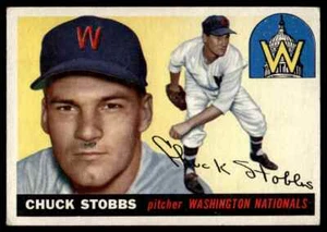 1955 Topps Chuck Stobbs Washington Senators #41 - Picture 1 of 2
