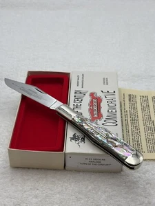 Winchester Turn Of The Century Limited Ed W21 18106AB Lg Coke Bottle Knife #065 - Picture 1 of 17