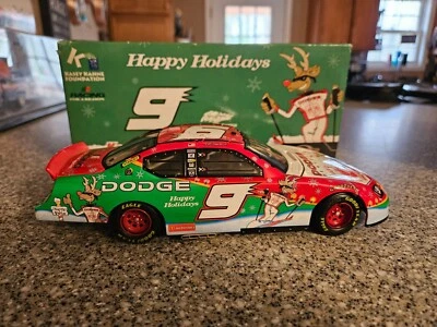 1:24 ACTION 2007 #9 SAM BASS HOLIDAY CHRISTMAS DODGE DEALERS CHARGER KASEY KAHNE - Image 1 of 4