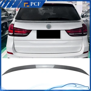 Rear Tail Trunk Wing Middle Spoiler Carbon Fiber ABS Fit For BMW X5 F15 14-2018 - Bild 1 von 8