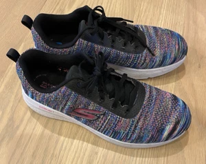 Skechers Womens Go Run Elevate Multicolor Running Shoes Sneakers Sz 10 Rainbow - Picture 1 of 7