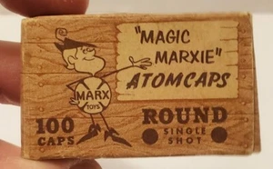 EMPTY Vintage Magic Marxie Atom Caps Box - Picture 1 of 8