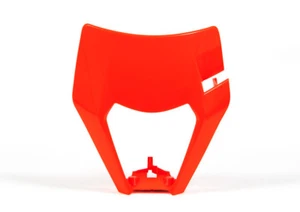 RACETECH PLASTICA MASCHERINA FARO ANTERIORE EXC-F 350 450 2017 2018 ARANCIO FLUO - Imagen 1 de 1