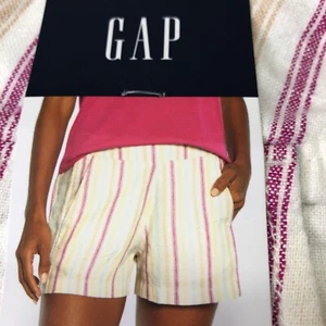 Cintura corta elástica de lino Gap para damas MD NUEVA CON ETIQUETAS - Imagen 1 de 7