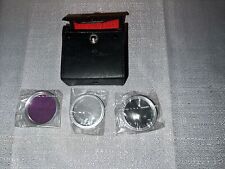 Zeikos 37mm Lens Filter Set PL-FLD-UV Japan & Black Snap Case New In Wrapper