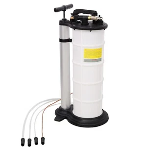 Bomba extractora de aceite neumática/manual 9L, evacuador de fluido de vacío cambiador de aceite - Imagen 1 de 13