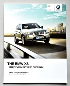 BMW X3 2013 EDIZIONE RIVEDUTA BROCHURE VENDITA PRESTIGE ~ 66 PAGINE - Foto 1 di 14