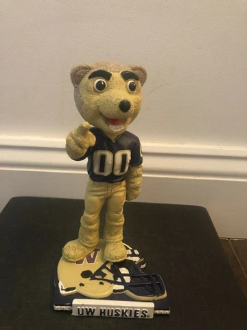 Harry Husky Washington Huskies Football Mascot Bobblehead NCAA PAC 12 Cover