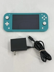 Nintendo Switch Lite Handheld Console Turquoise 32GB w/ Charger - Excellent - Picture 1 of 7