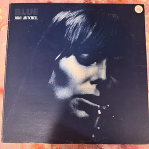 Joni Mitchell Blue Vinyl LP 1971, Promo, Gatefold, Reprise Records, USA - Picture 1 of 9