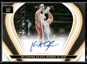 2023 Immaculate WWE Kurt Angle #MO-KAG Moments Autograph /99 - Picture 1 of 2