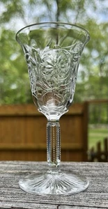Scarce Dorflinger Brilliant Cut Glass Sherry Wine Shape #463 Stone Engraved 204 - Picture 1 of 8