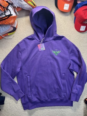 Sudadera con capucha mediana para hombre PUMA LAMELO BALL púrpura violeta baloncesto NBA Hornets Foto 1 de 4