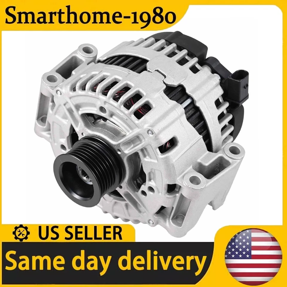 Alternador 180A para Mercedes-Benz S550 V8 5,5 L 2007-2011 0131543502 0121715114 Foto 1 de 4