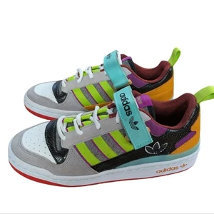 Adidas Forum Low S.E.E.D Multicolor Sneakers Size 7 - Picture 1 of 11