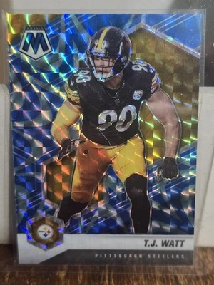 2021 Mosaic T.J. Watt Blue Mosaic - Image 1 of 2