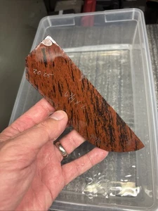 Großer Mahagoni Obsidian Preform Rohling Feuerstein Klopfmaterial Napping 944120 - Bild 1 von 3