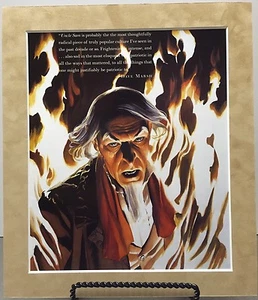 UNCLE SAM By ALEX ROSS Pro Suede Matted Print Kingdom Come DC Comics USA - Picture 1 of 1